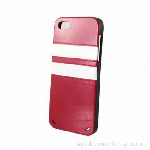 Colorful PU leather case for iPhone 5/5S